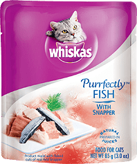 Whiskas Purrfectly Fish With Snapper